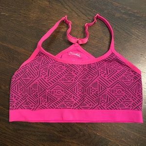 Everlast Pink Padded Sports Bra